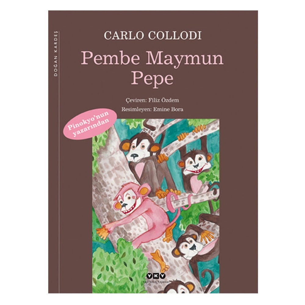 PEMBE MAYMUN PEPE Çocuk Kitapları Uzmanı - Children's Books Expert