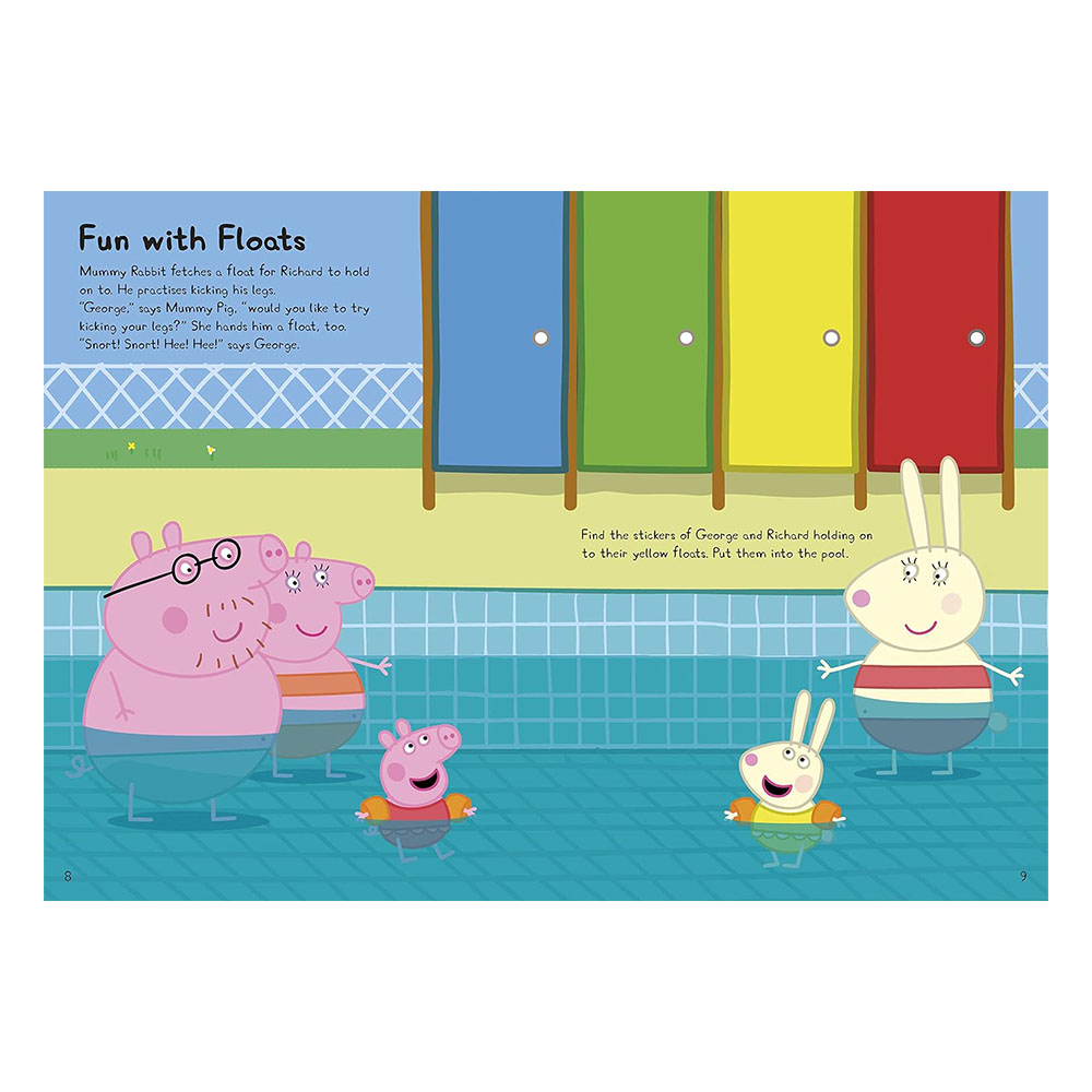 Peppa Goes Swimming Çocuk Kitapları Uzmanı - Children's Books Expert