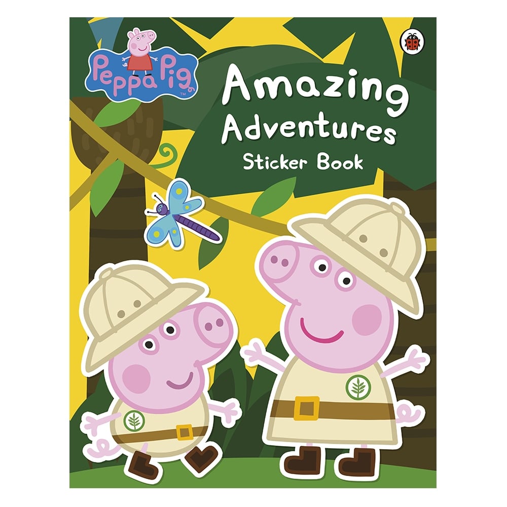 PEPPA PIG: AMAZING ADVENTURES STICKER BO Çocuk Kitapları Uzmanı - Children's Books Expert