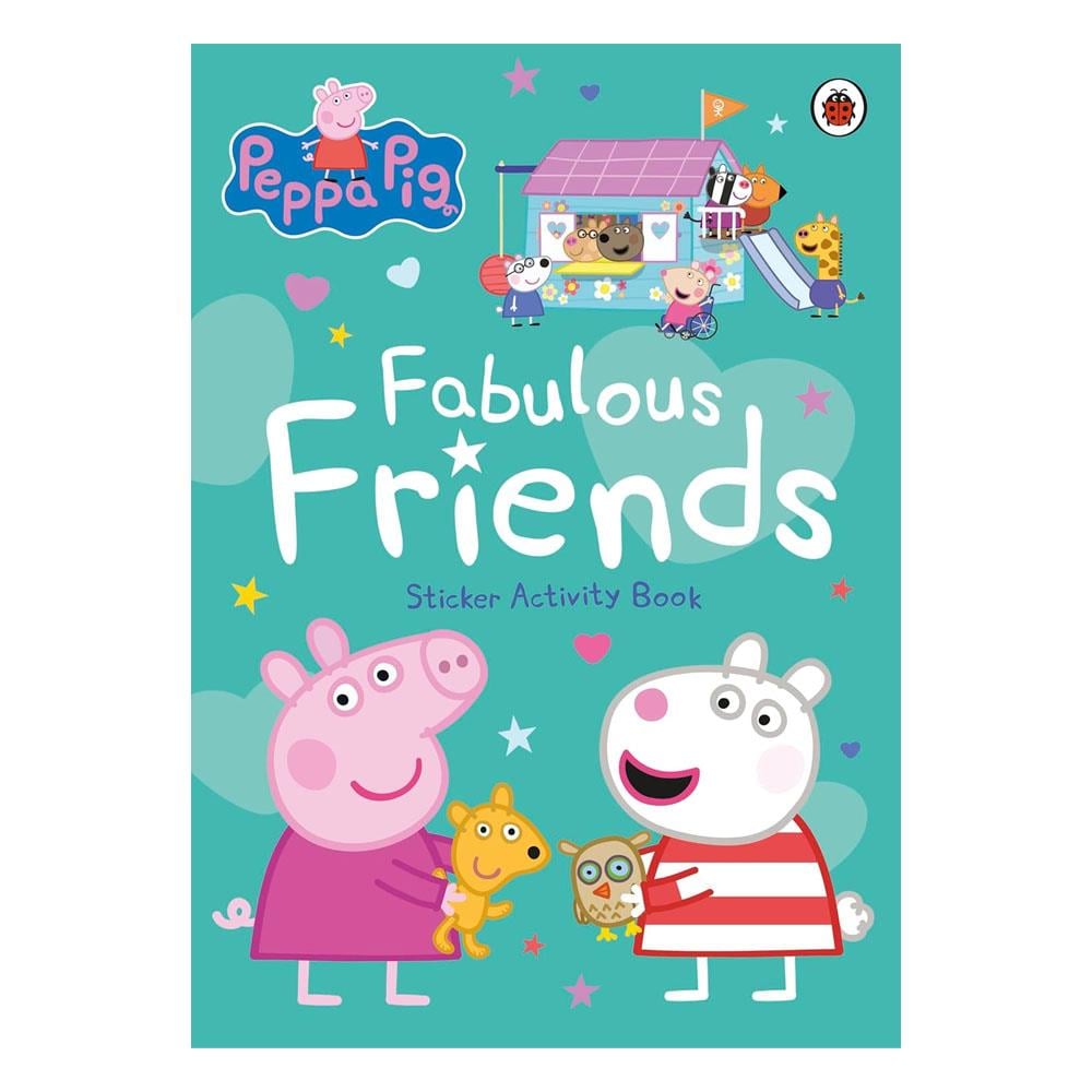 Peppa Pig - Fabulous Friends Sticker Activity Book Çocuk Kitapları Uzmanı - Children's Books Expert