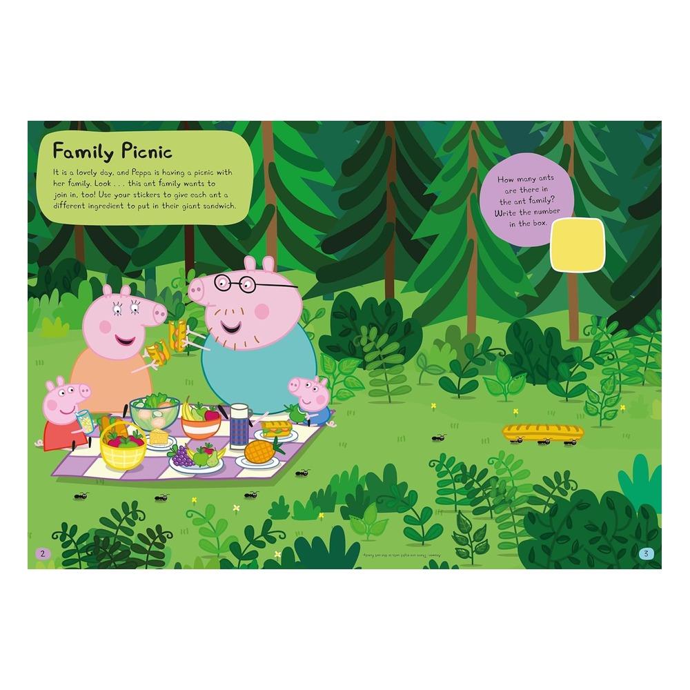 Peppa Pig Fantastic Families Sticker Activity Book Çocuk Kitapları Uzmanı - Children's Books Expert