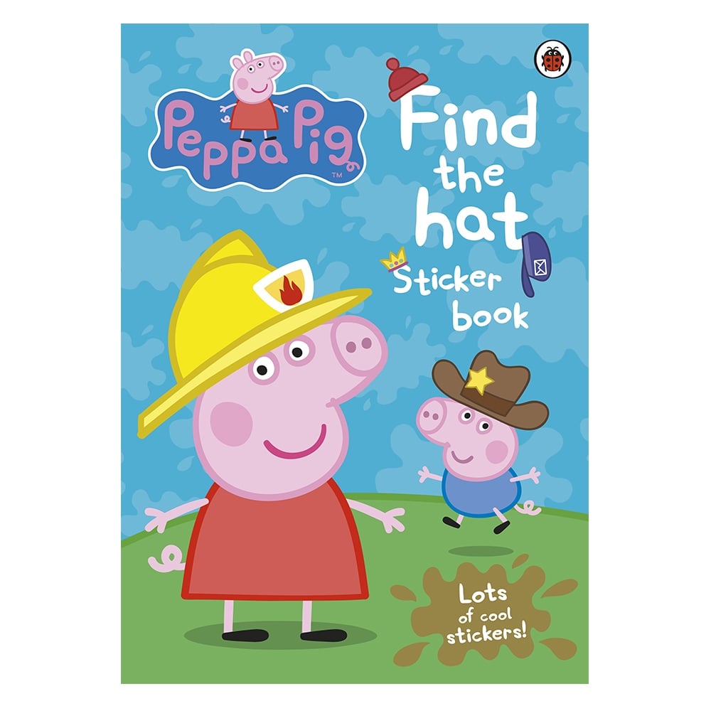 PEPPA PIG: FIND THE HAT STICKER BOOK Çocuk Kitapları Uzmanı - Children's Books Expert