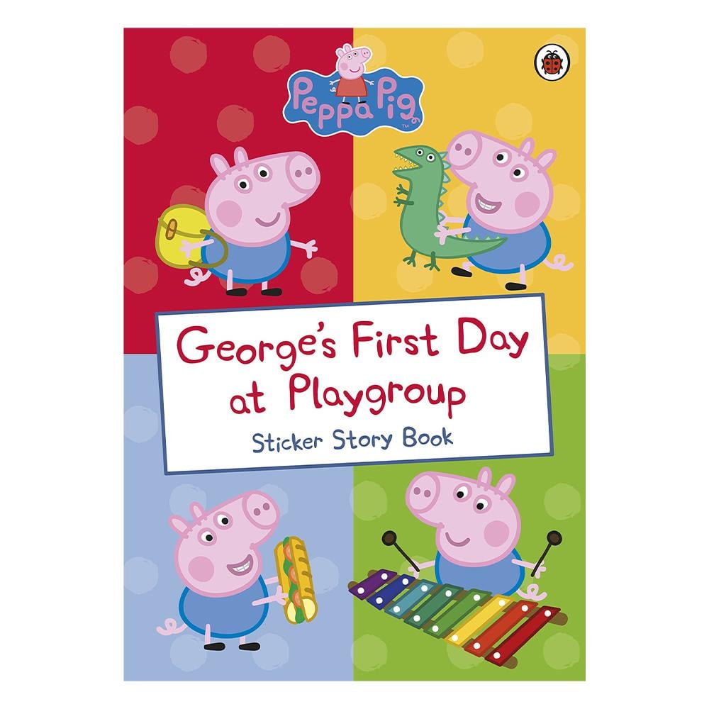 PEPPA PIG - GEORGES FIRST DAY AT PLAYGROUP Çocuk Kitapları Uzmanı - Children's Books Expert