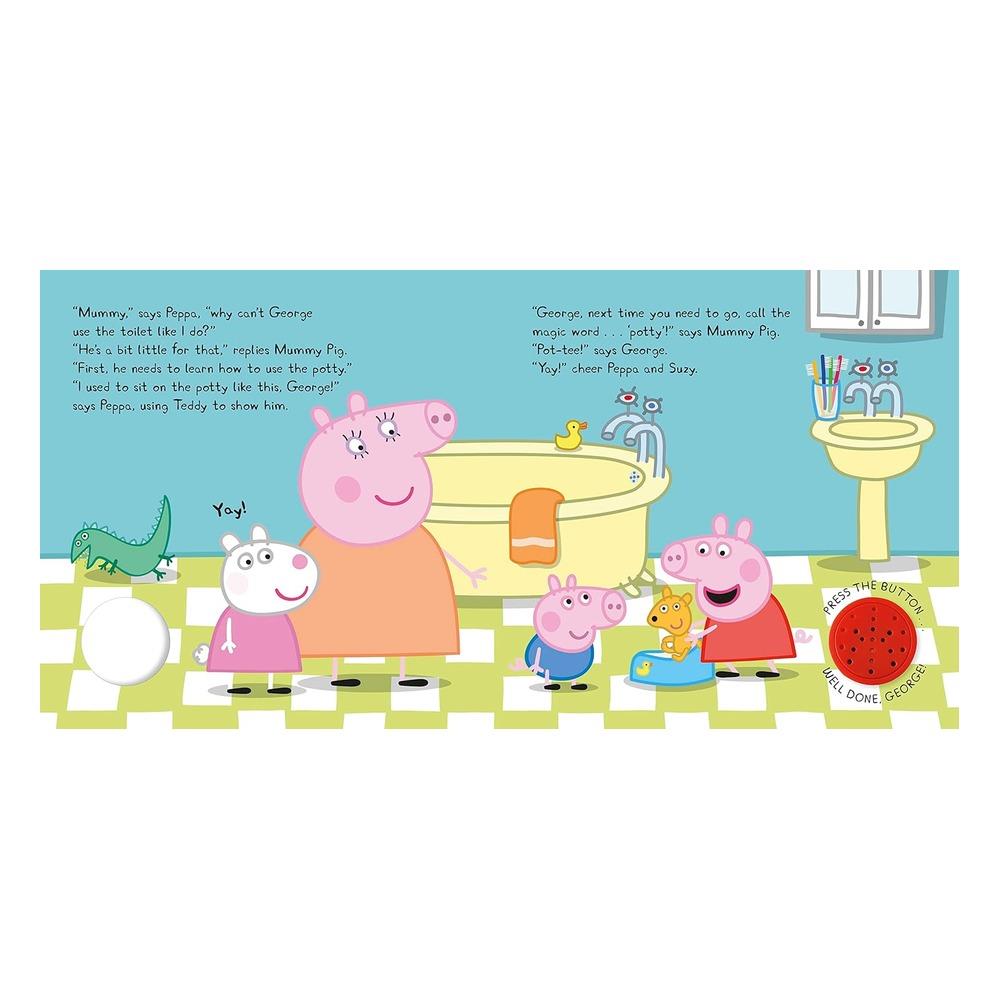 Peppa Pig - Georges Potty Çocuk Kitapları Uzmanı - Children's Books Expert