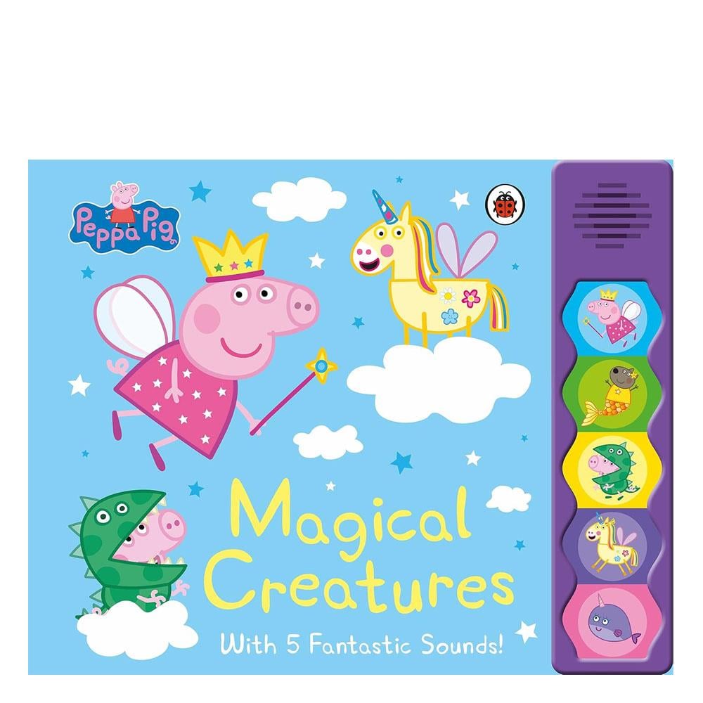 Peppa Pig - Magical Creatures Noisy Sound Book Çocuk Kitapları Uzmanı - Children's Books Expert