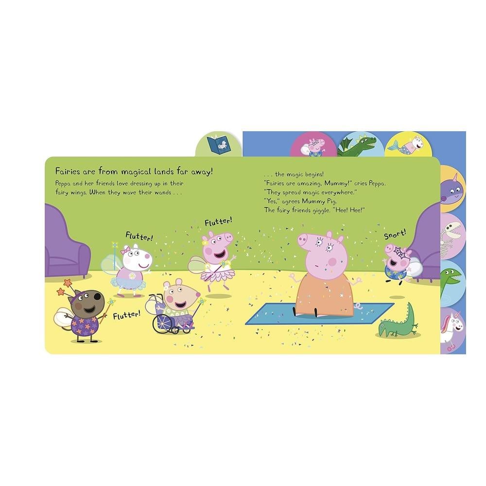 Peppa Pig - Magical Creatures Tabbed Board Book Çocuk Kitapları Uzmanı - Children's Books Expert