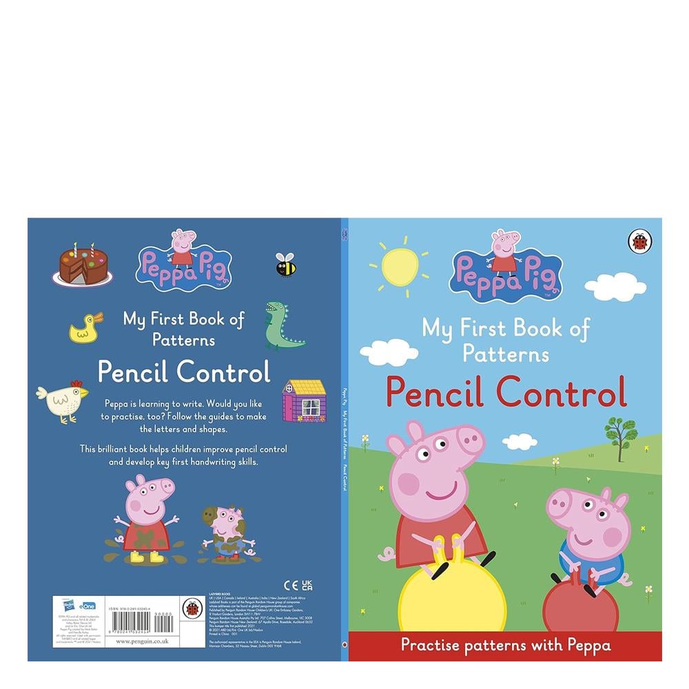 Peppa Pig My First Book of Patterns Pencil Control Çocuk Kitapları Uzmanı - Children's Books Expert