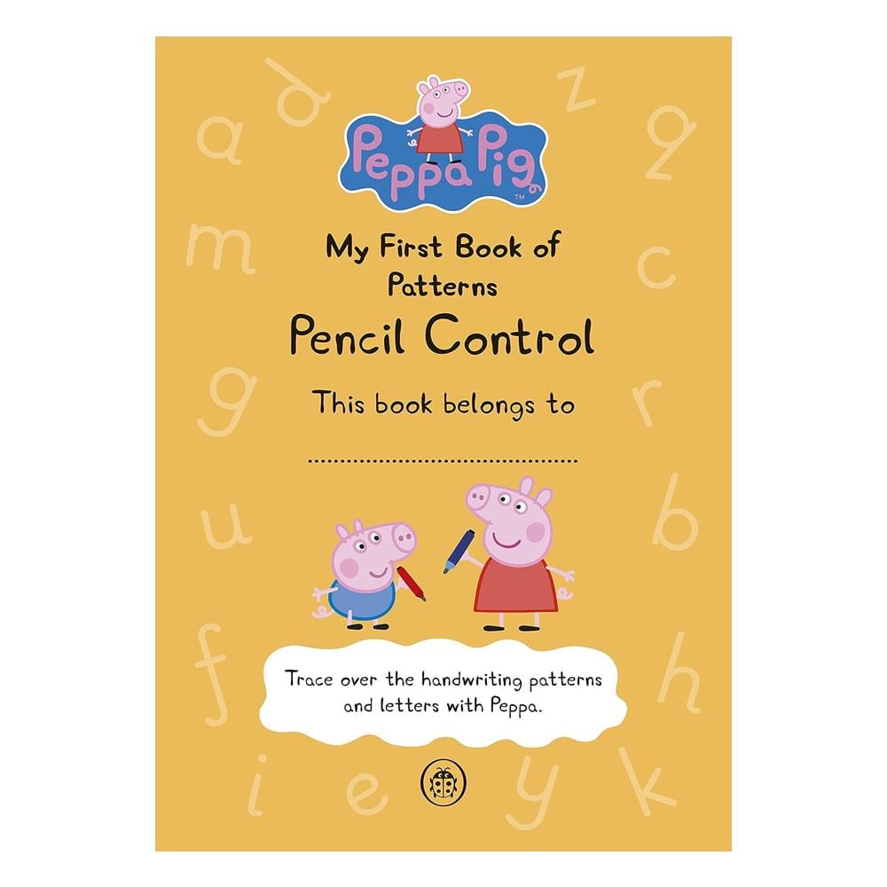 Peppa Pig My First Book of Patterns Pencil Control Çocuk Kitapları Uzmanı - Children's Books Expert