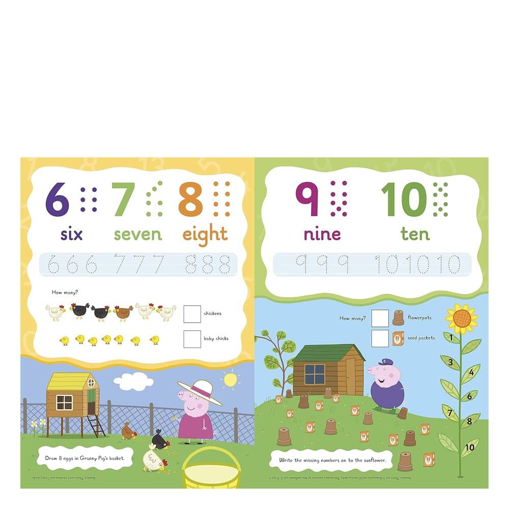 Peppa Pig My First Book of Patterns Pencil Control Çocuk Kitapları Uzmanı - Children's Books Expert