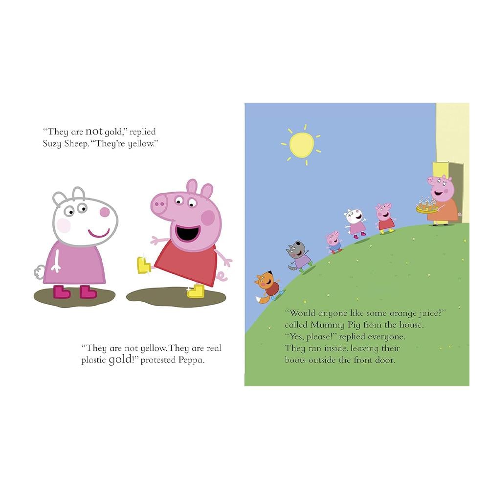 Peppa Pig: Peppa And Her Golden Boots Çocuk Kitapları Uzmanı - Children's Books Expert