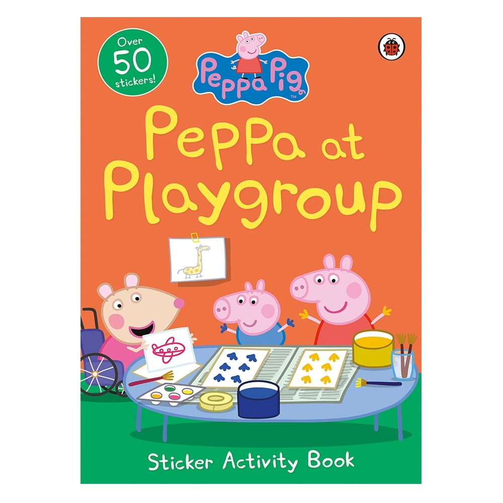 PEPPA PIG: PEPPA AT PLAYGROUP STICKER AC Çocuk Kitapları Uzmanı - Children's Books Expert