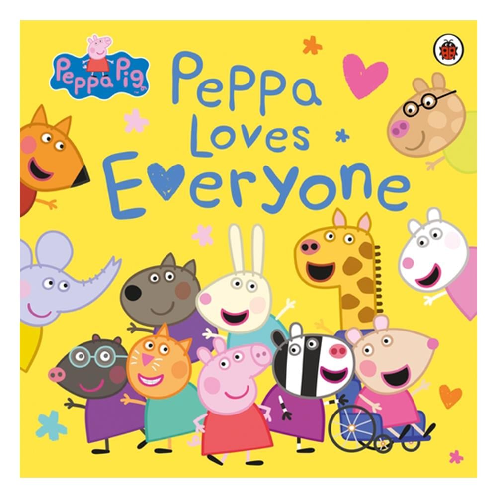 PEPPA PIG - PEPPA LOVES EVERYONE Çocuk Kitapları Uzmanı - Children's Books Expert
