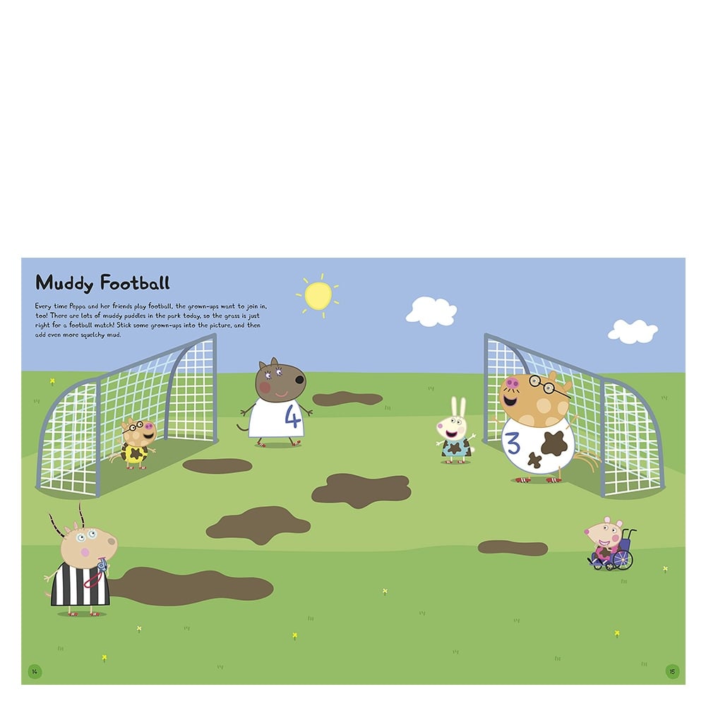 PEPPA PIG: PEPPA LOVES SPORT! STICKER BOOK Çocuk Kitapları Uzmanı - Children's Books Expert