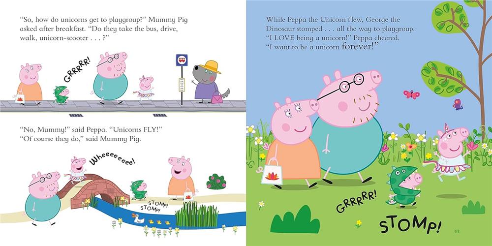 Peppa Pig - Peppa the Unicorn - Paperback Çocuk Kitapları Uzmanı - Children's Books Expert