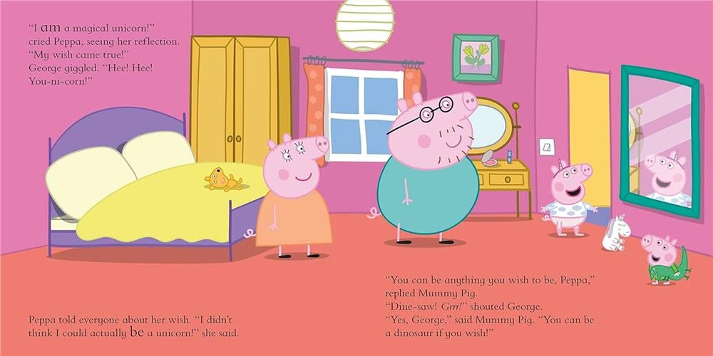 Peppa Pig - Peppa the Unicorn - Paperback Çocuk Kitapları Uzmanı - Children's Books Expert