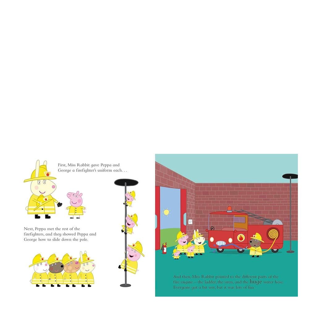 Peppa Pig - Peppas Fire Engine Çocuk Kitapları Uzmanı - Children's Books Expert