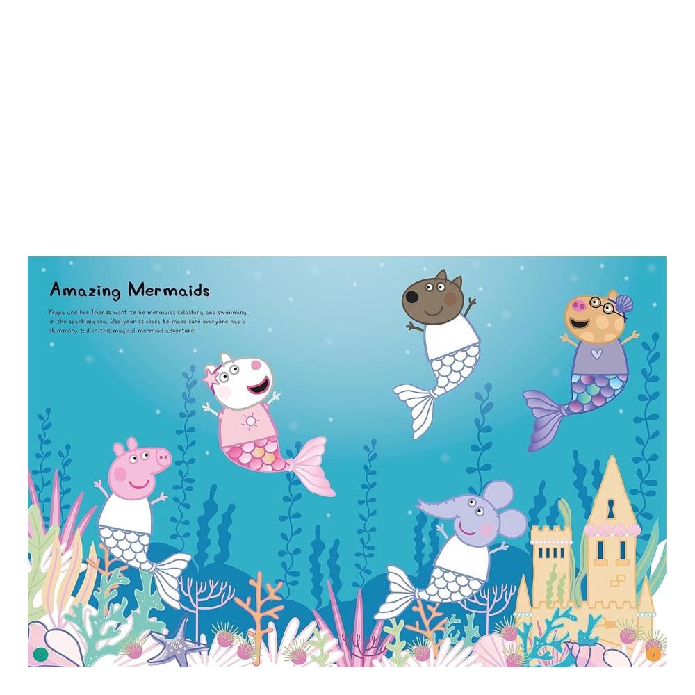 Peppa Pig - Peppas Magical Dress-Up Sticker Book Çocuk Kitapları Uzmanı - Children's Books Expert