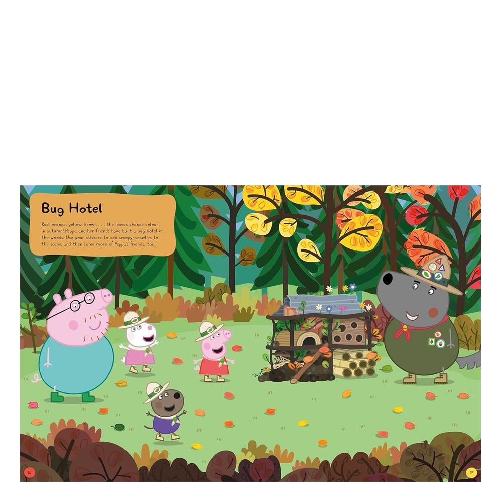 Peppa Pig - Peppas Seasons Sticker Book Çocuk Kitapları Uzmanı - Children's Books Expert