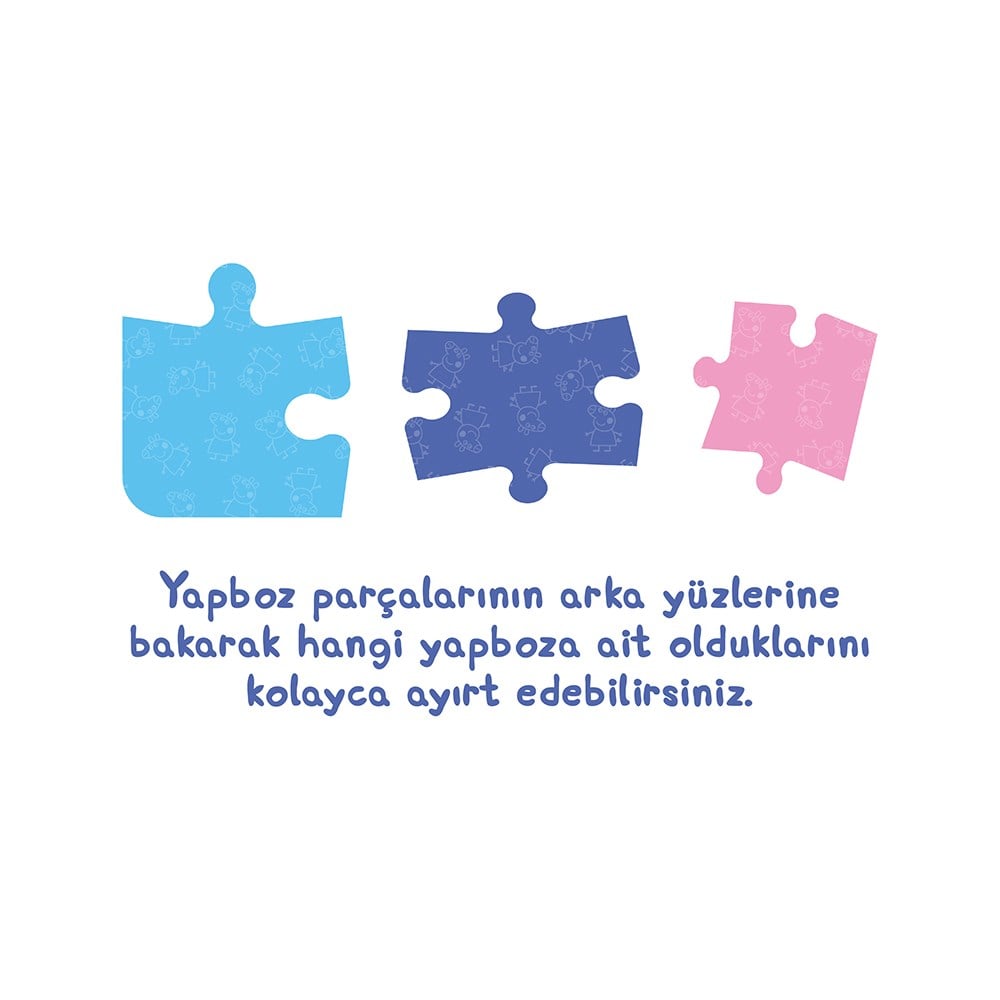 PEPPA PIG PROGRESSIVE PUZZLE - OUTDOOR FUN Çocuk Kitapları Uzmanı - Children's Books Expert