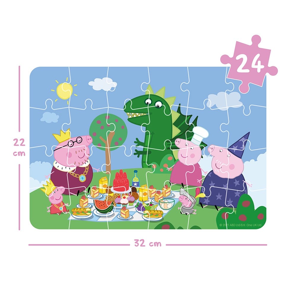 PEPPA PIG PROGRESSIVE PUZZLE - OUTDOOR FUN Çocuk Kitapları Uzmanı - Children's Books Expert