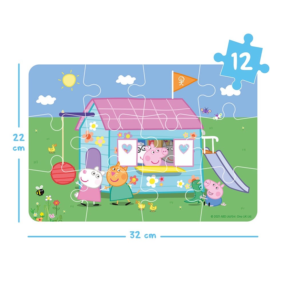 PEPPA PIG PROGRESSIVE PUZZLE - OUTDOOR FUN Çocuk Kitapları Uzmanı - Children's Books Expert