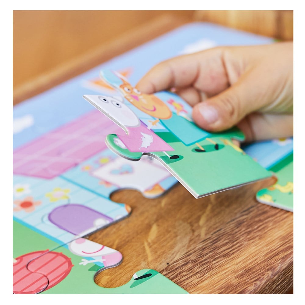 PEPPA PIG PROGRESSIVE PUZZLE - OUTDOOR FUN Çocuk Kitapları Uzmanı - Children's Books Expert