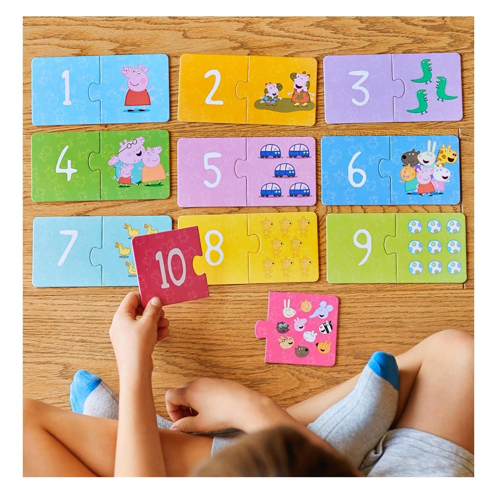PEPPA PIG PUZZLE DUO - NUMBERS Çocuk Kitapları Uzmanı - Children's Books Expert