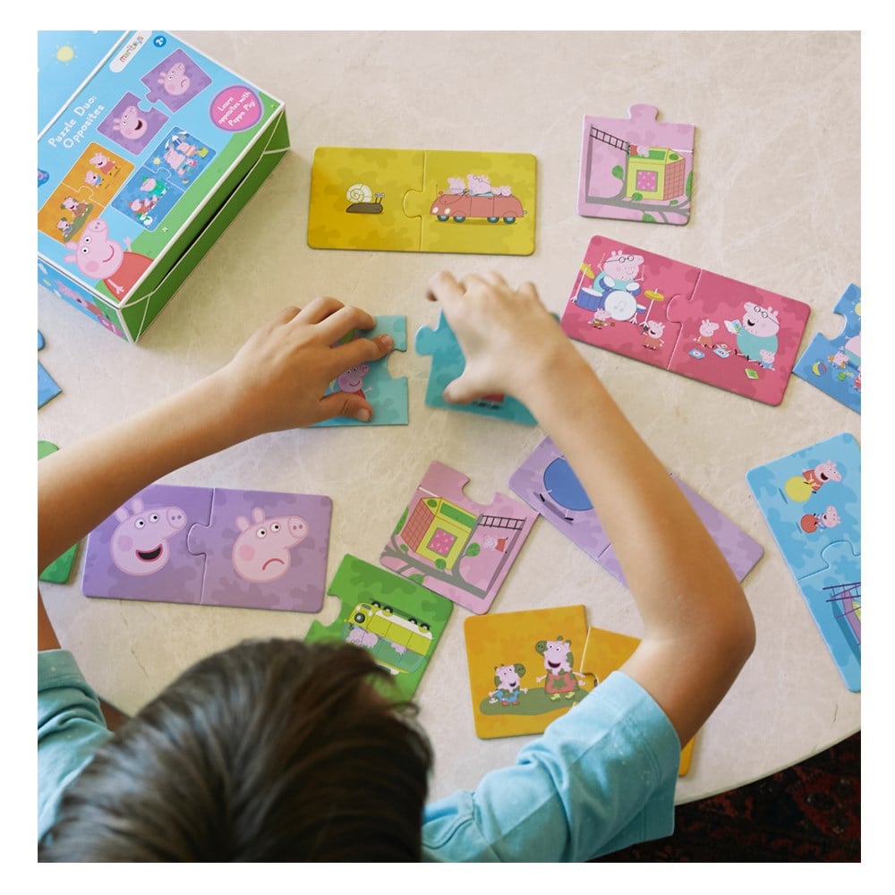 PEPPA PIG PUZZLE DUO - OPPOSITES Çocuk Kitapları Uzmanı - Children's Books Expert