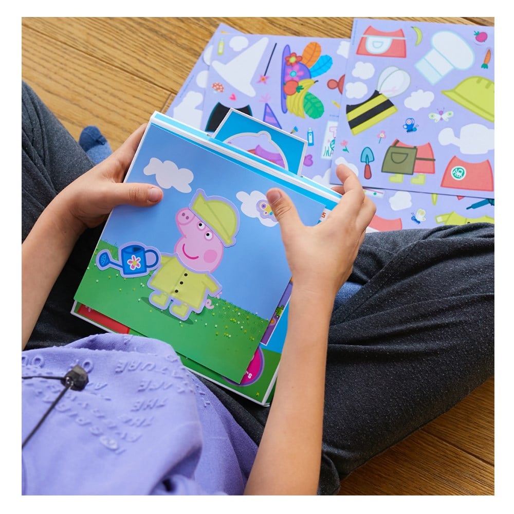 PEPPA PIG REUSABLE STICKER SET - DRESS UP Çocuk Kitapları Uzmanı - Children's Books Expert