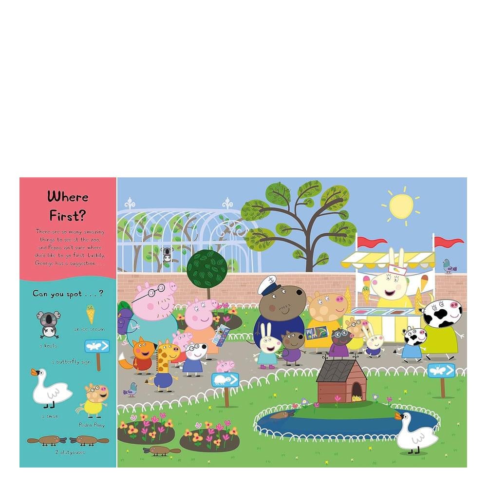 Peppa Pig - Wheress Peppa at the Zoo Çocuk Kitapları Uzmanı - Children's Books Expert