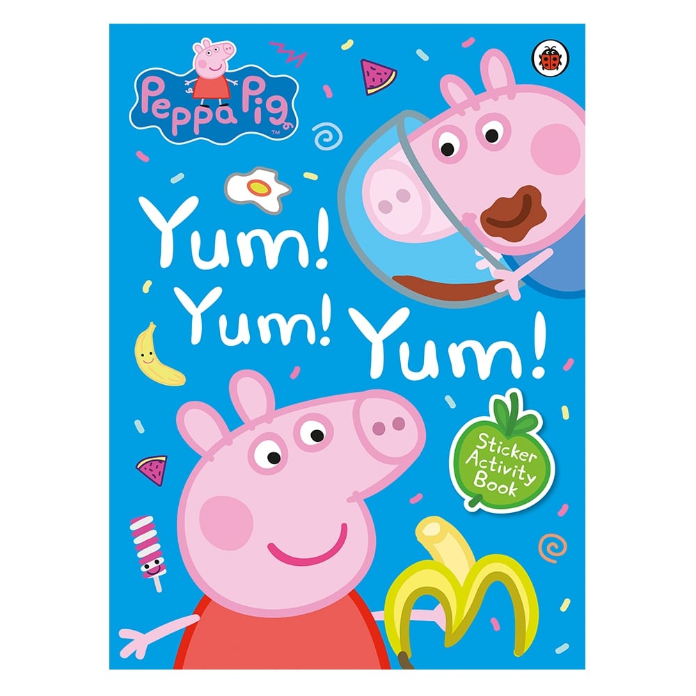 PEPPA PIG: YUM! YUM! YUM! STICKER ACTIVI Çocuk Kitapları Uzmanı - Children's Books Expert