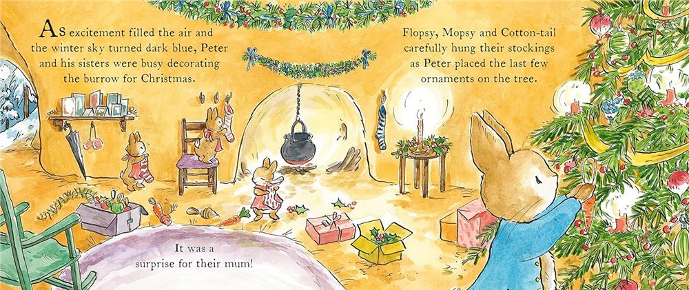 Peter Rabbit Tales - The Christmas Star Çocuk Kitapları Uzmanı - Children's Books Expert