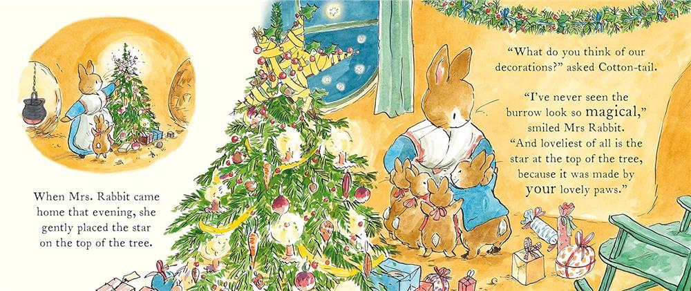Peter Rabbit Tales - The Christmas Star Çocuk Kitapları Uzmanı - Children's Books Expert