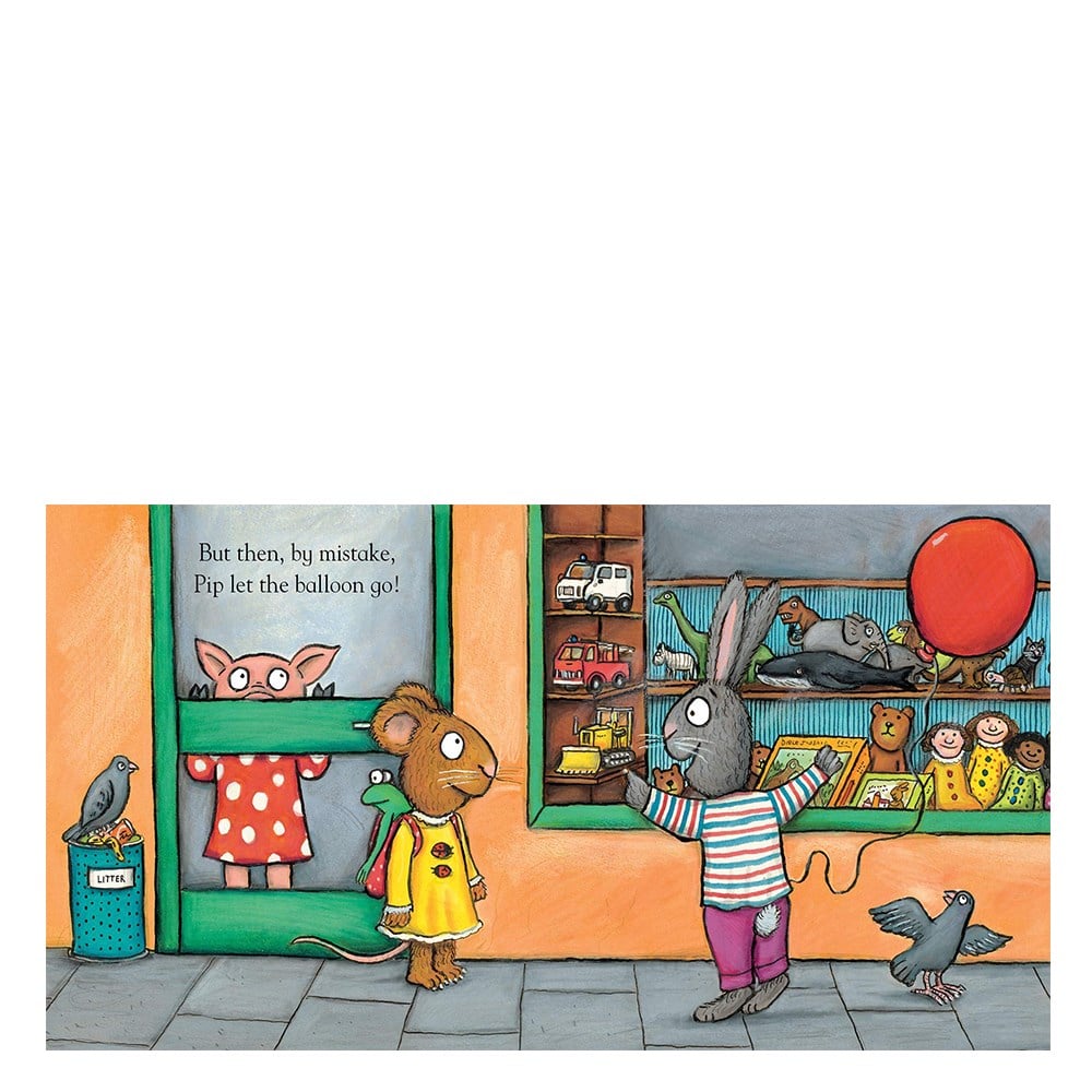 PIP AND POSY: THE BIG BALLOON (BOARD BOOK) Çocuk Kitapları Uzmanı - Children's Books Expert