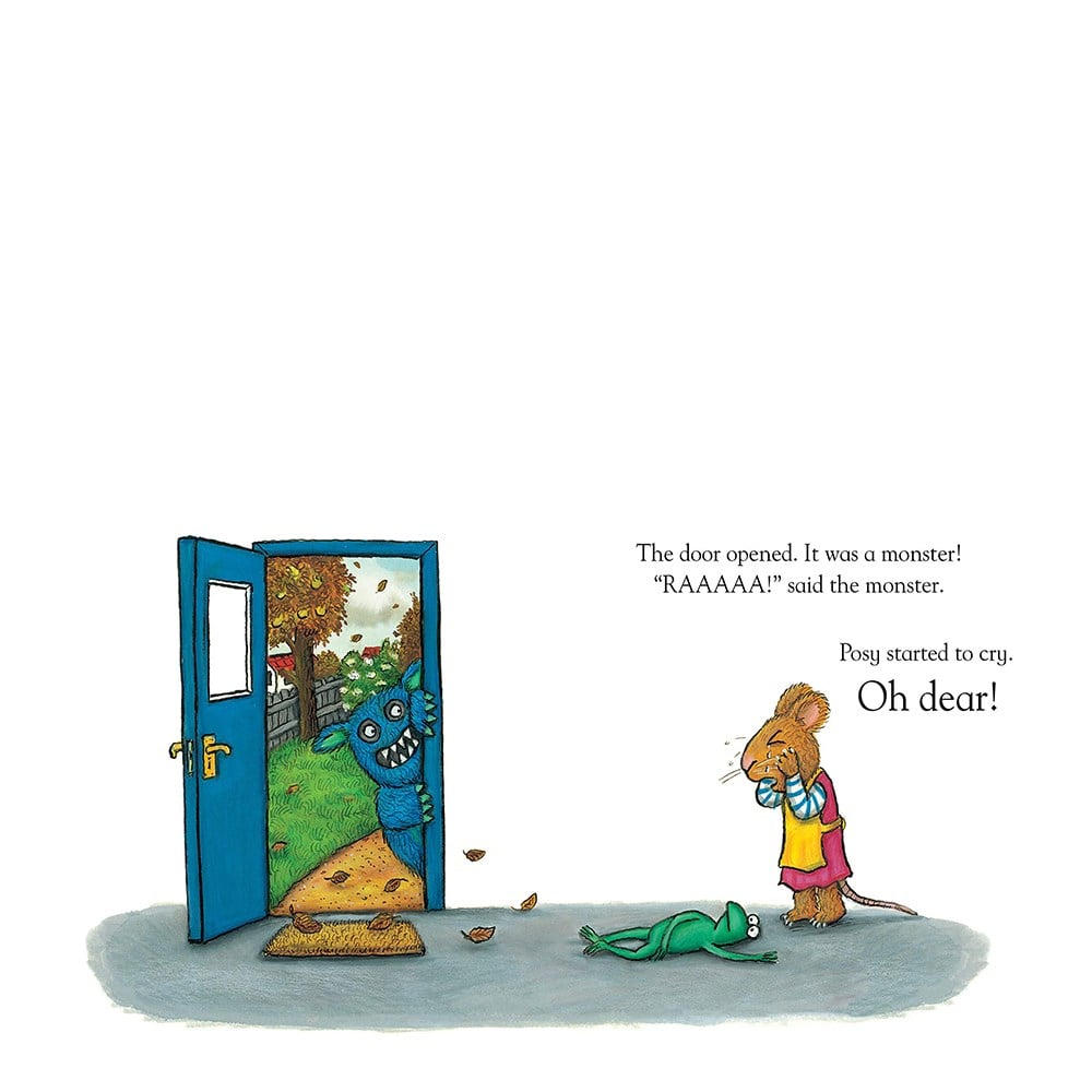 PIP AND POSY THE SCARY MONSTER (PB) #yenigelenler Çocuk Kitapları Uzmanı - Children's Books Expert