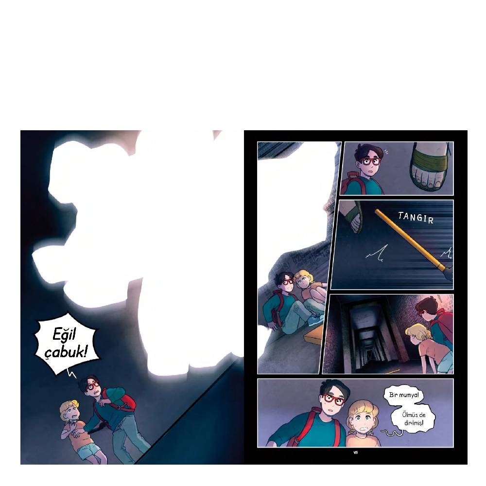 PİRAMİDİN SIRRI - SİHİRLİ AĞAÇ EVİ ÇİZGİ ROMAN 3 Çocuk Kitapları Uzmanı - Children's Books Expert