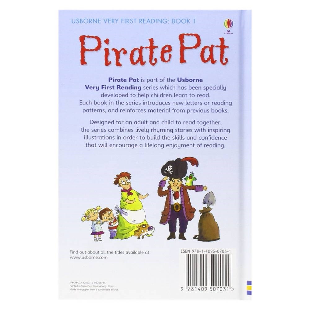 PIRATE PAT (VERY FIRST READING) Çocuk Kitapları Uzmanı - Children's Books Expert