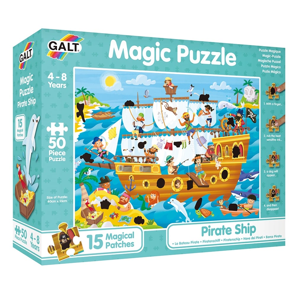 PIRATE SHIP - MAGIC PUZZLE Çocuk Kitapları Uzmanı - Children's Books Expert