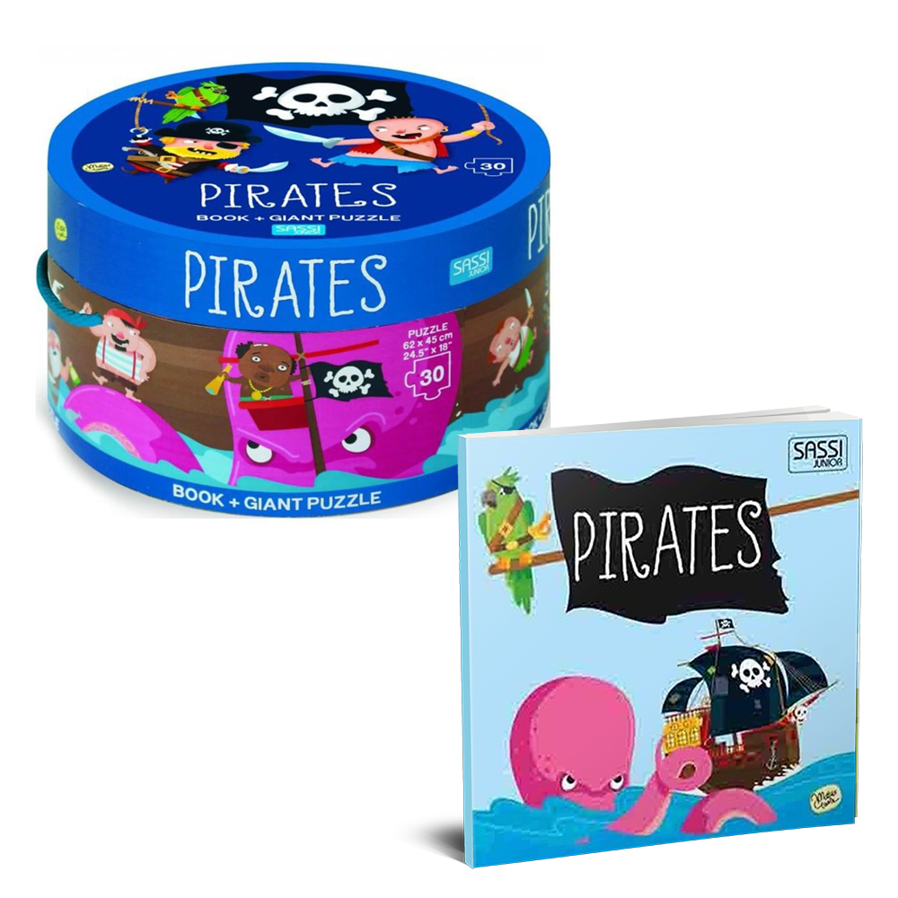 Pirates Giant Puzzle Çocuk Kitapları Uzmanı - Children's Books Expert