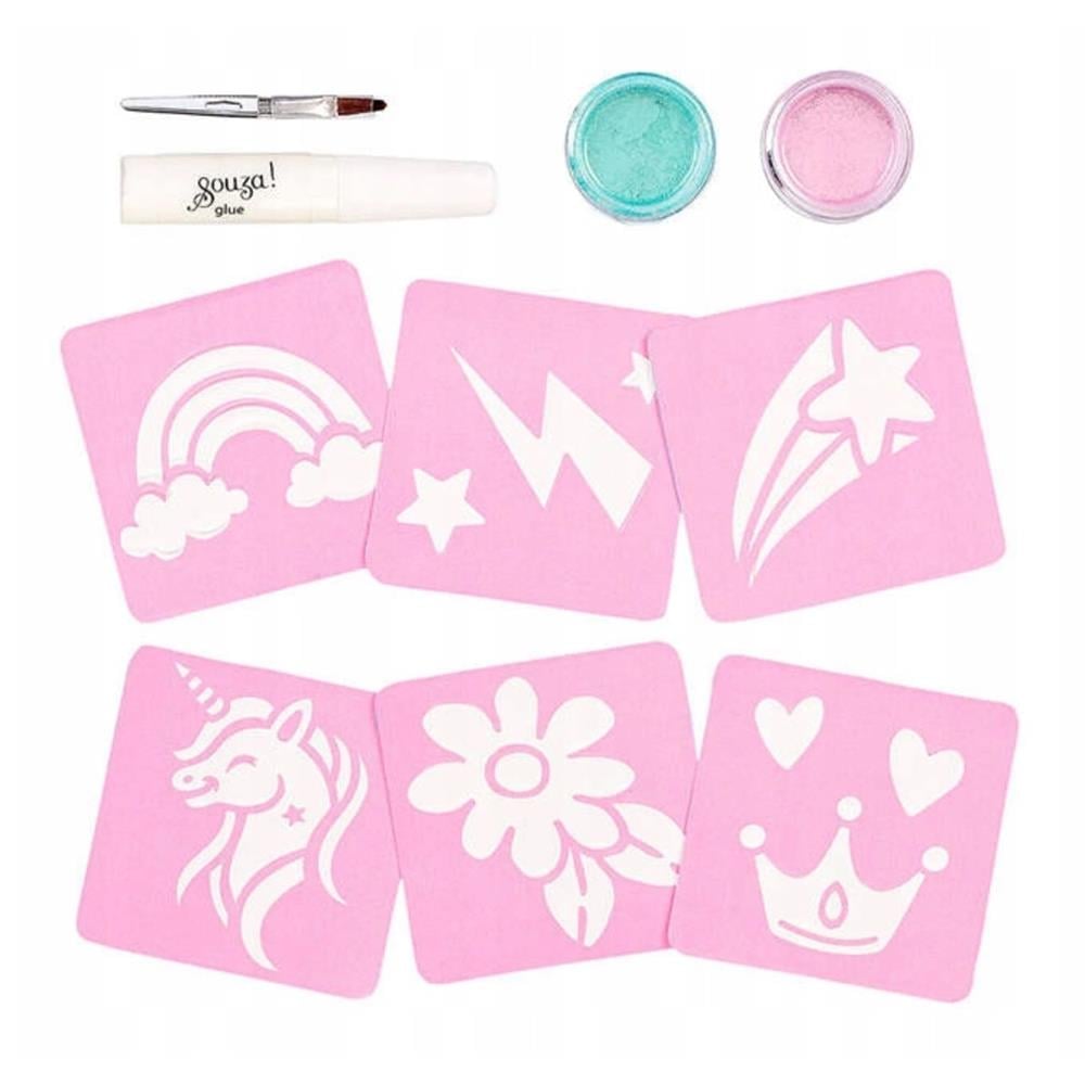 Pırıltılı Dövme Seti - Unicorn Çocuk Kitapları Uzmanı - Children's Books Expert