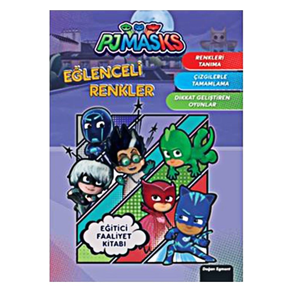 PJMASKS-EĞLENCELİ RENKLER Çocuk Kitapları Uzmanı - Children's Books Expert