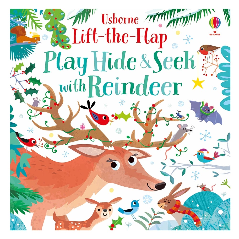 PLAY HIDE AND SEEK WITH REINDEER Çocuk Kitapları Uzmanı - Children's Books Expert
