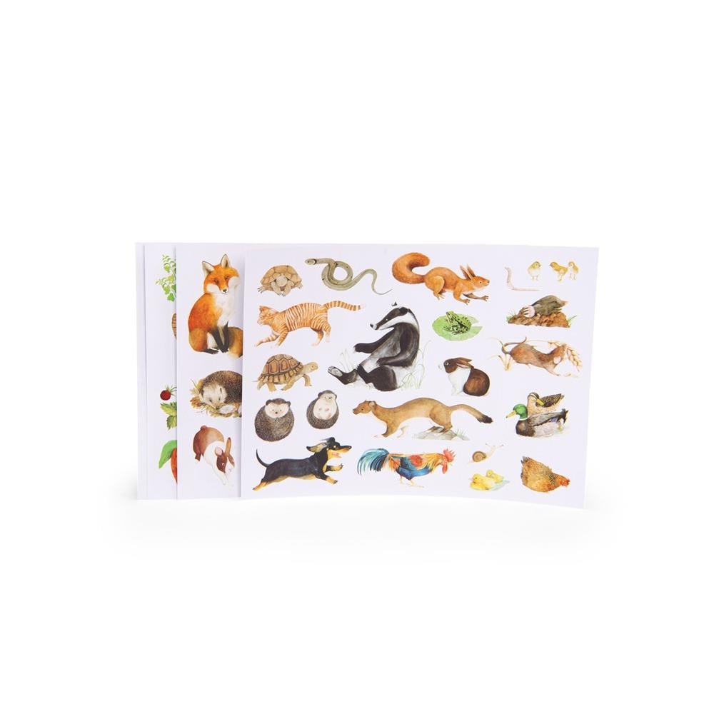 Pochette stickers Le jardinier Le Jardin du Moulin Çocuk Kitapları Uzmanı - Children's Books Expert