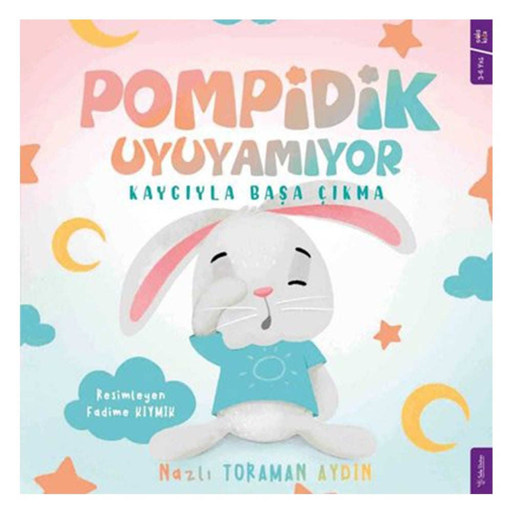 POMPİDİK UYUYAMIYOR - KAYGIYLA BAŞA ÇIKMA Çocuk Kitapları Uzmanı - Children's Books Expert