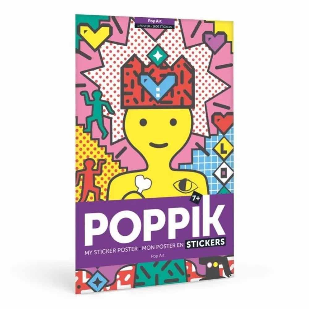 Pop Art - Creative Stickers Çocuk Kitapları Uzmanı - Children's Books Expert
