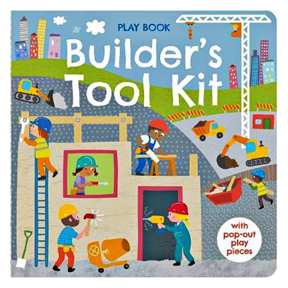 POP OUT&PLAY BUILDER'S TOOL KIT #yenigelenler Çocuk Kitapları Uzmanı - Children's Books Expert