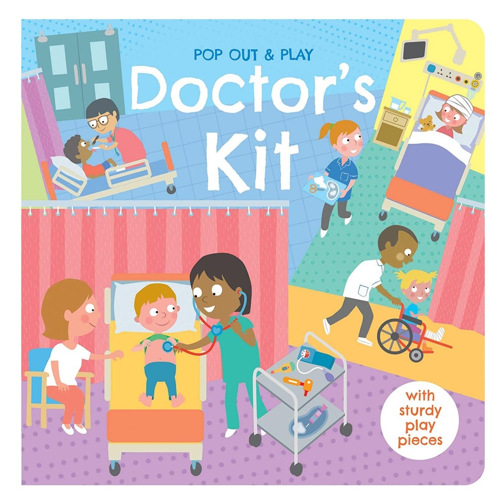 POP OUT&PLAY DOKTOR'S KIT #yenigelenler Çocuk Kitapları Uzmanı - Children's Books Expert