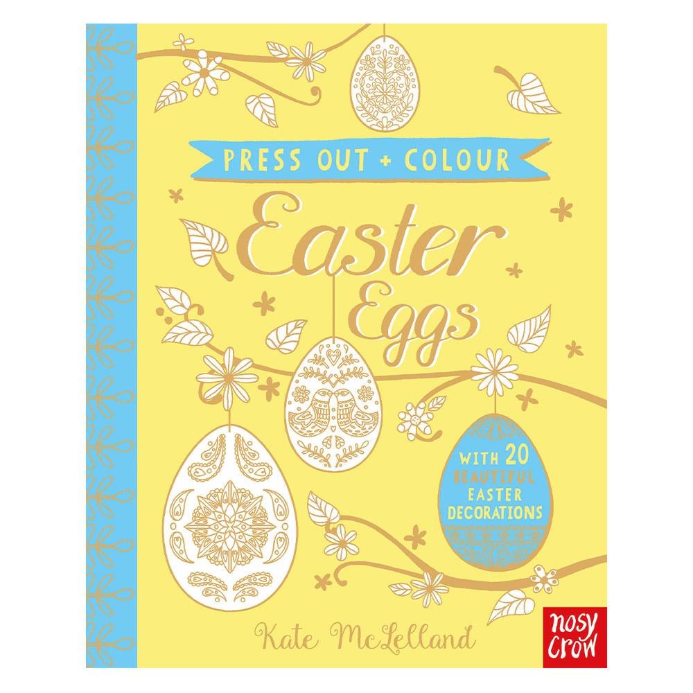 PRESS OUT AND COLOUR - EASTER EGGS Çocuk Kitapları Uzmanı - Children's Books Expert