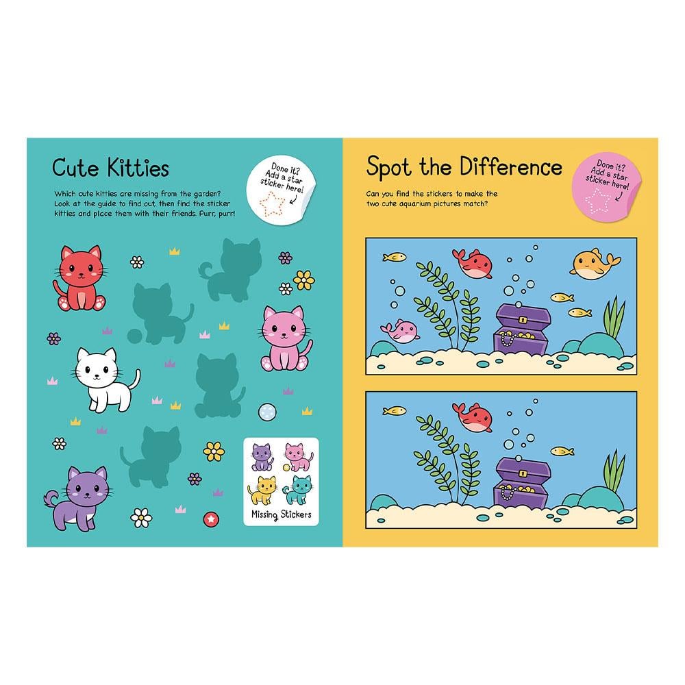 Puffy Stickers - Cute Pets Çocuk Kitapları Uzmanı - Children's Books Expert