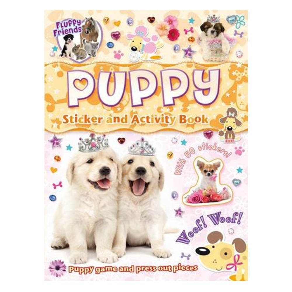 PUPPY: STICKER AND ACTIVITY BOOK Çocuk Kitapları Uzmanı - Children's Books Expert